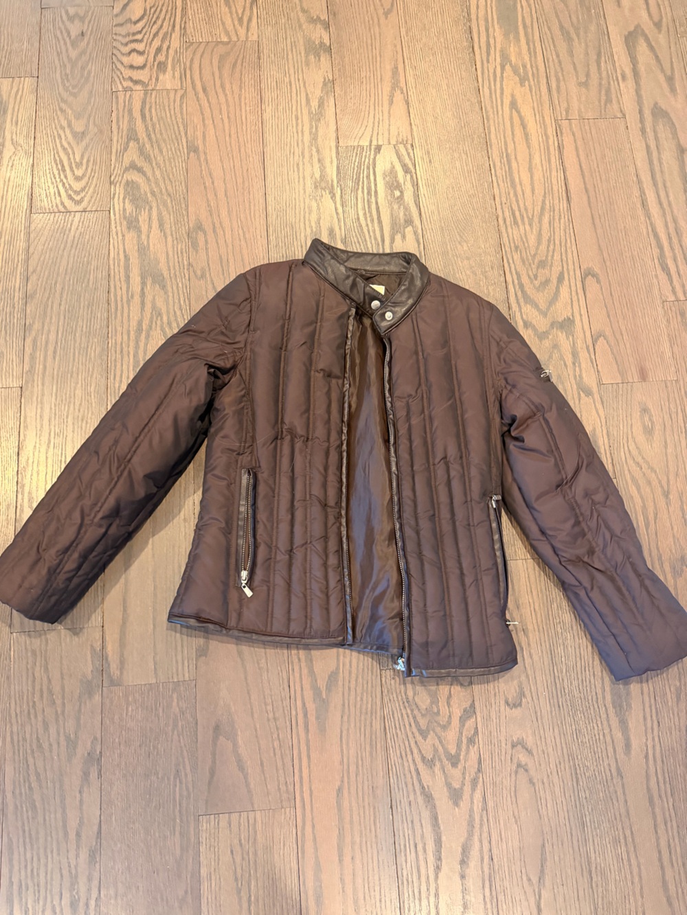Michael Kors Women's Chic Puffer Jacket, Brown
